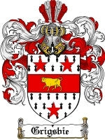 Grigsbie coat of arms family crest download