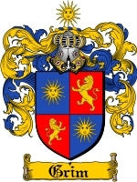 Grim coat of arms family crest download