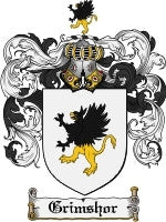 Grimshor coat of arms family crest download