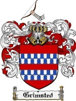 Grimsted coat of arms family crest download