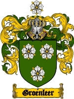 Groenleer coat of arms family crest download