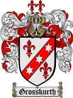 Grosskurth coat of arms family crest download