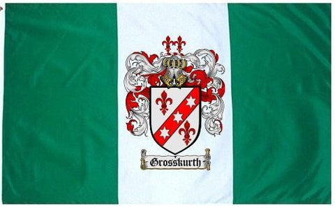 Grosskurth family crest coat of arms flag