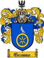 Grosso coat of arms family crest download