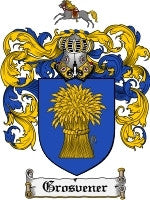 Grosvener coat of arms family crest download