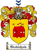 Grotenhuis coat of arms family crest download