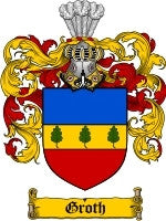 Groth coat of arms family crest download