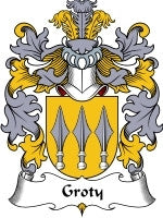 Groty coat of arms family crest download