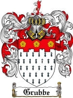 Grubbe coat of arms family crest download