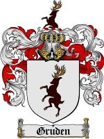 Gruden coat of arms family crest download