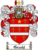 Gruehl coat of arms family crest download