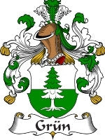 Grun coat of arms family crest download