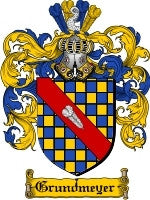 Grundmeyer coat of arms family crest download