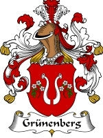 Grunenberg coat of arms family crest download
