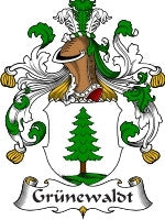 Grunewaldt coat of arms family crest download