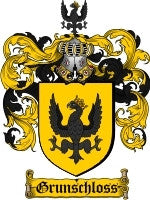 Grunschloss coat of arms family crest download