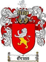 Gruss coat of arms family crest download