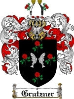 Grutzner coat of arms family crest download