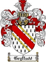 Gryffudd coat of arms family crest download