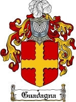 Guadagna coat of arms family crest download