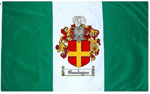 Guadagna family crest coat of arms flag