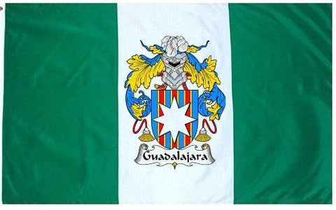 Guadalajara family crest coat of arms flag
