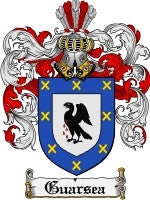 Guarsea coat of arms family crest download