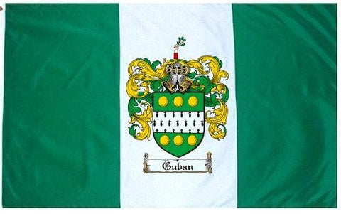 Guban family crest coat of arms flag
