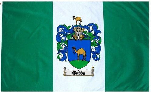 Gubba family crest coat of arms flag