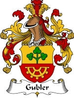 Gubler coat of arms family crest download