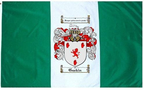 Guckin family crest coat of arms flag