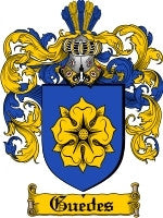 Guedes coat of arms family crest download