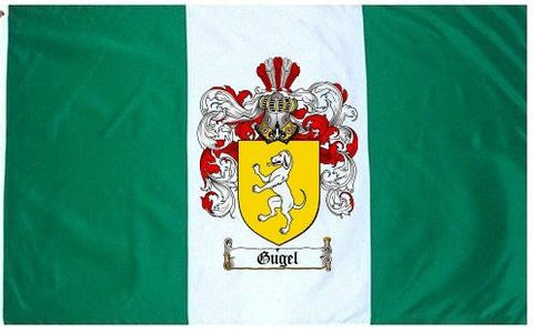 Gugel family crest coat of arms flag