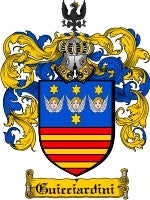 Guicciardini coat of arms family crest download