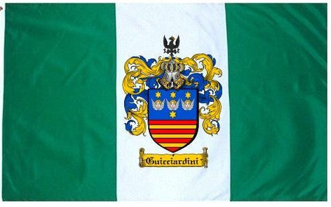 Guicciardini family crest coat of arms flag