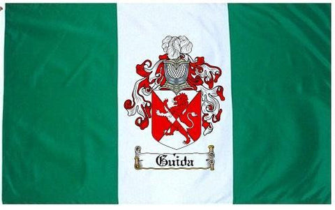Guida family crest coat of arms flag