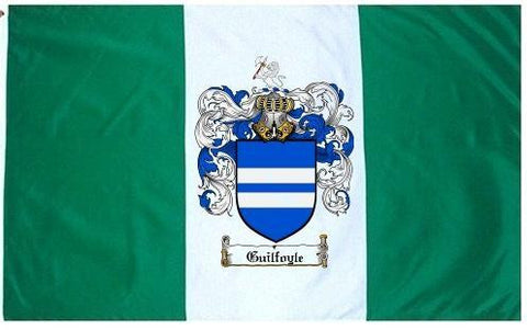 Guilfoyle-crest family crest coat of arms flag