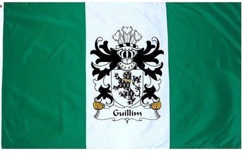 Guillim family crest coat of arms flag