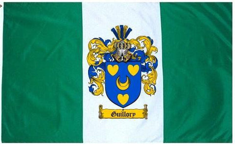 Guillory family crest coat of arms flag