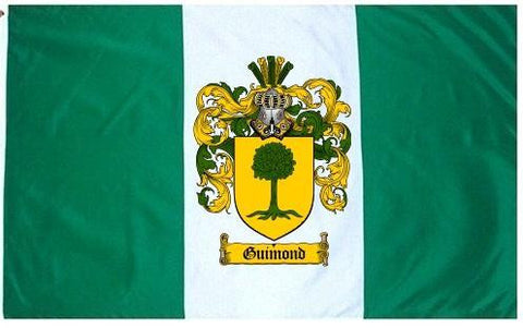 Guimond family crest coat of arms flag