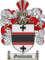Guinnane coat of arms family crest download