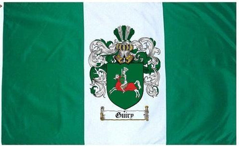 Guiry family crest coat of arms flag