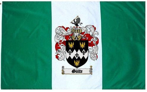 Guite family crest coat of arms flag