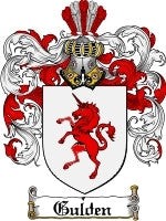 Gulden coat of arms family crest download