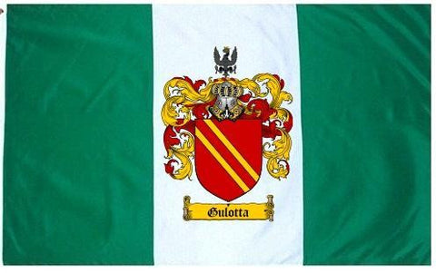 Gulotta family crest coat of arms flag