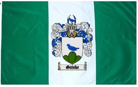 Gumke family crest coat of arms flag