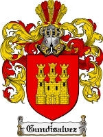 Gundisalvez coat of arms family crest download