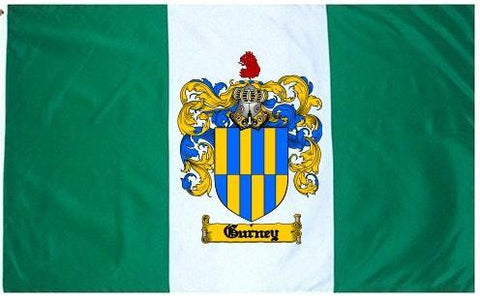 Gurney family crest coat of arms flag