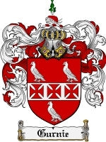 Gurnie coat of arms family crest download