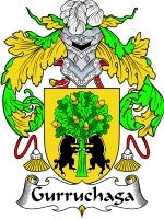 Gurruchaga coat of arms family crest download